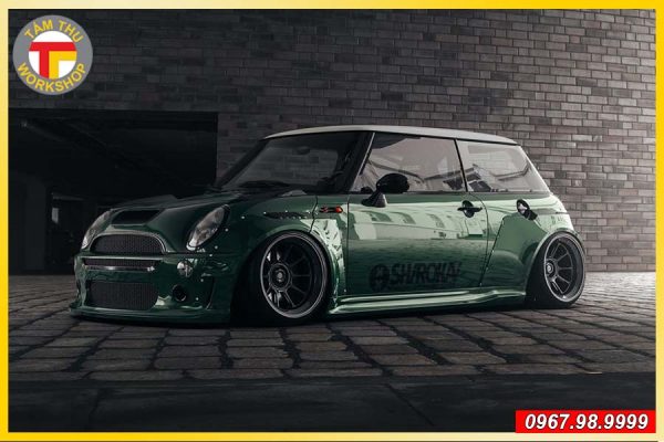 Body Kit Mini Cooper R53 Độ Mẫu Widebody Chất Lượng Cao